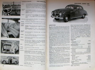 "Motor-Rundschau Testbuch" Vehicle-Yearbook 1953 (2979)
